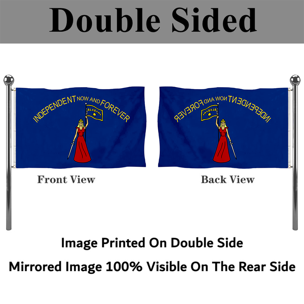 Fyon The United States Alabama(1861,obverse) Flag Banner