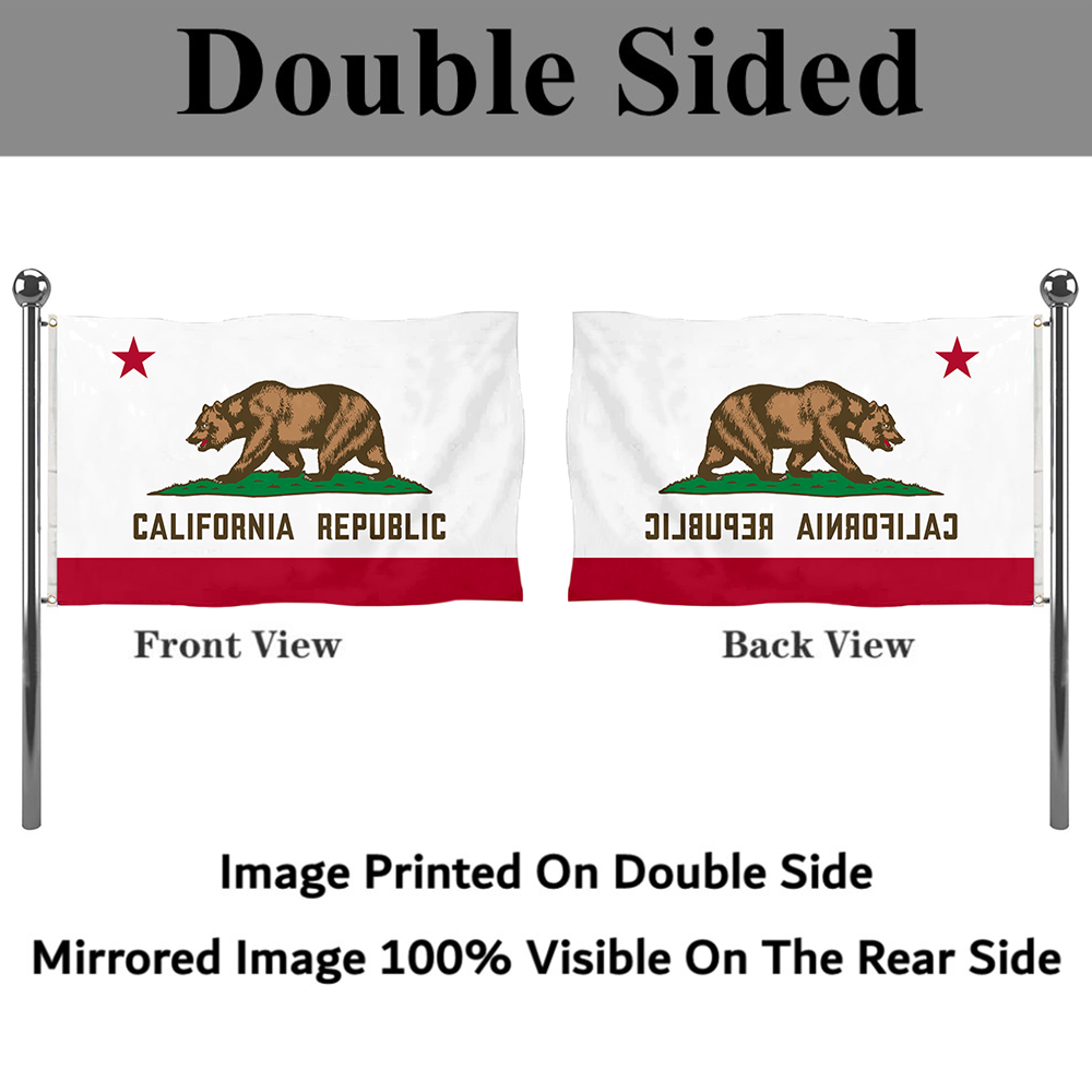 Fyon The United States California Flag Banner
