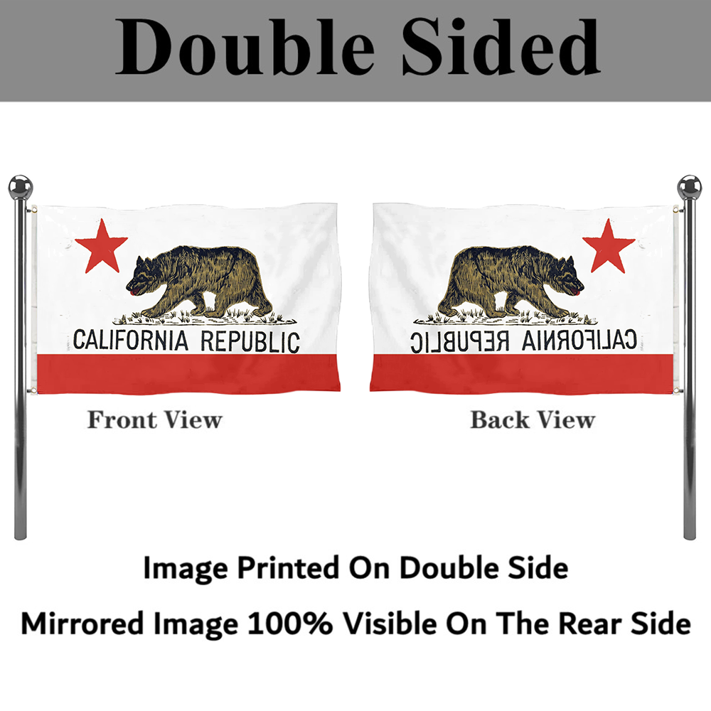 Fyon The United States California (1909–1911) Flag Banner