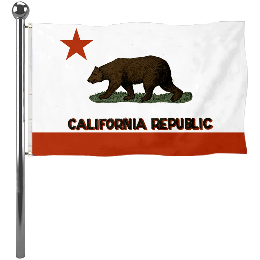 Fyon The United States California (1911–1924) Flag Banner