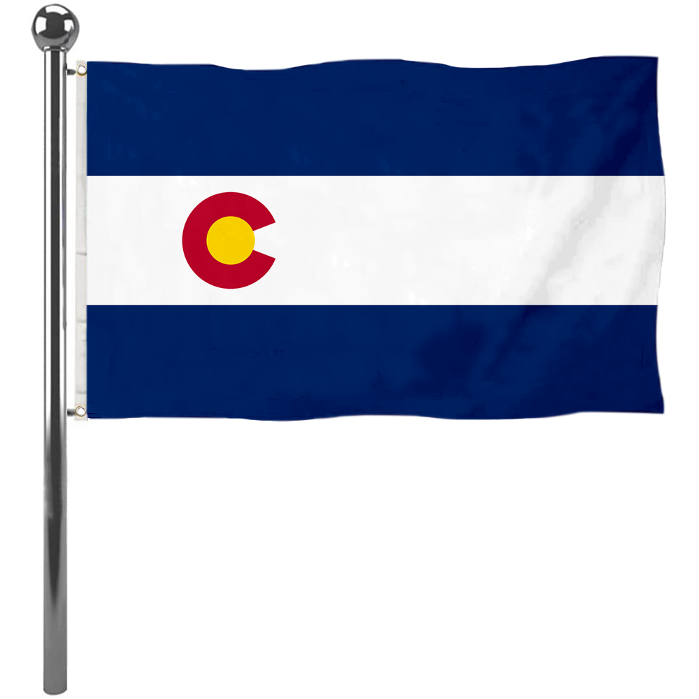 Fyon The United States Colorado (1911–1964) Flag  Banner
