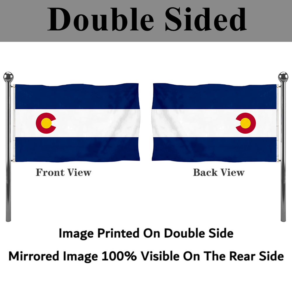 Fyon The United States Colorado (1911–1964) Flag  Banner