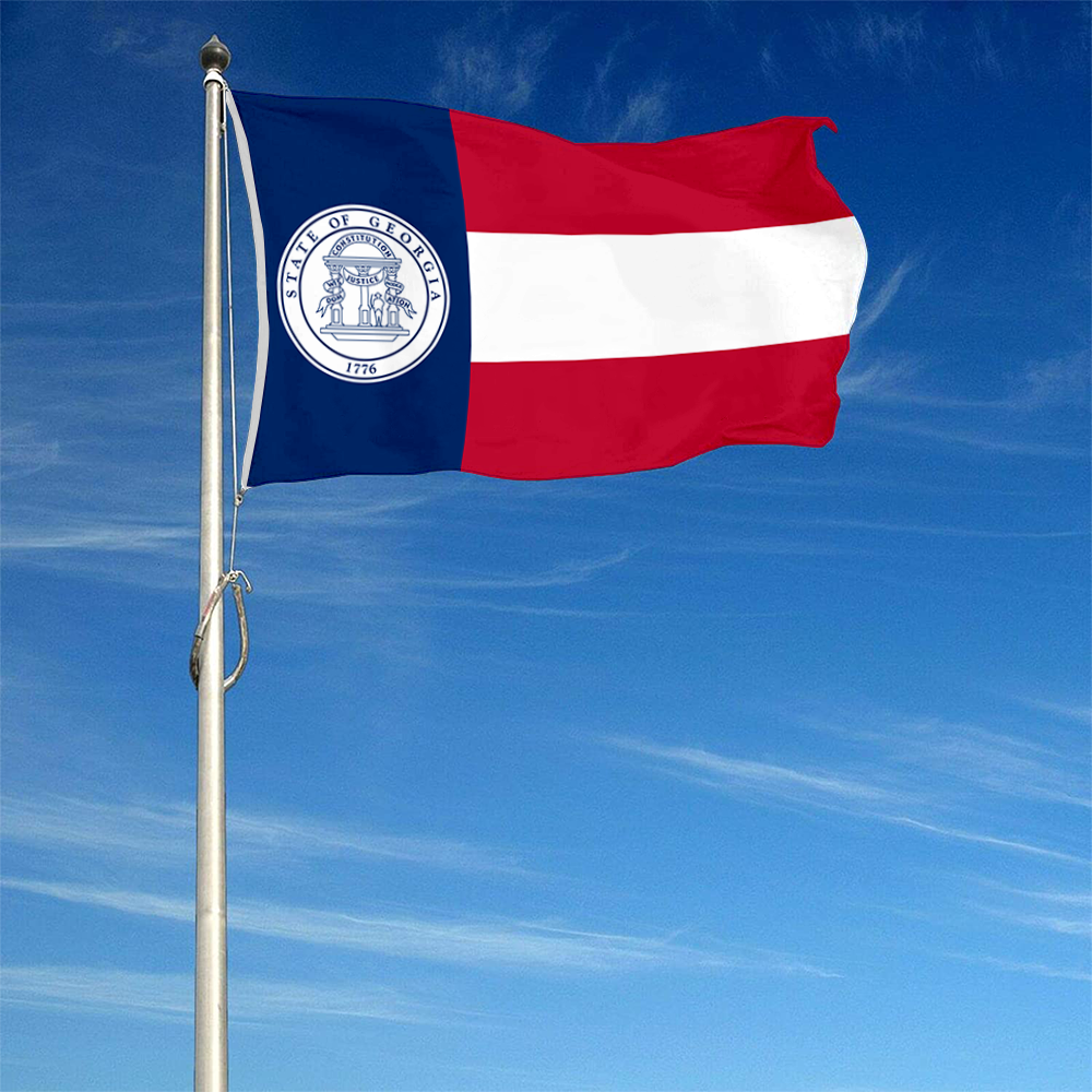 Fyon The United States Georgia (1920–1956) Flag Banner