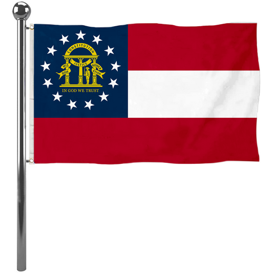 Fyon The United States Georgia (U.S._state) Flag Banner
