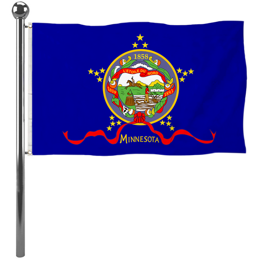 Fyon The United States Minnesota(January – February 28, 1893) Flag  Banner