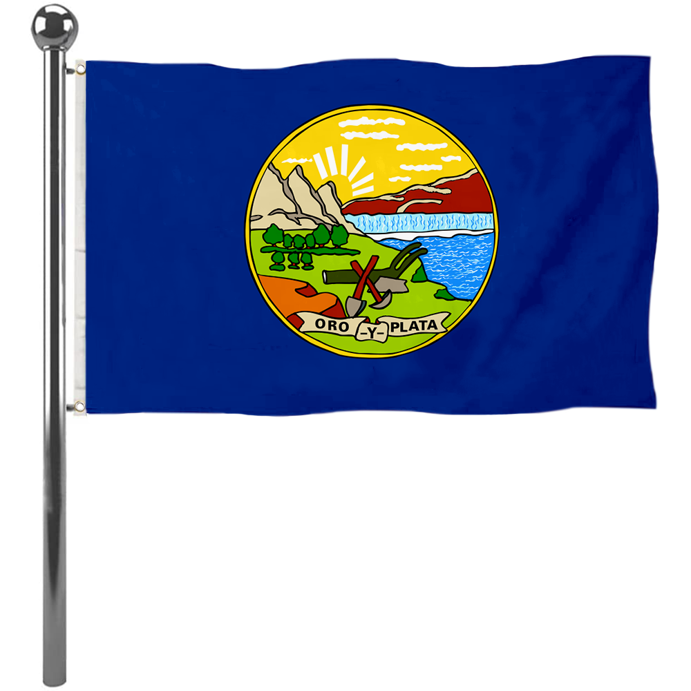 Fyon The United States Montana (1905–1981) Flag Banner
