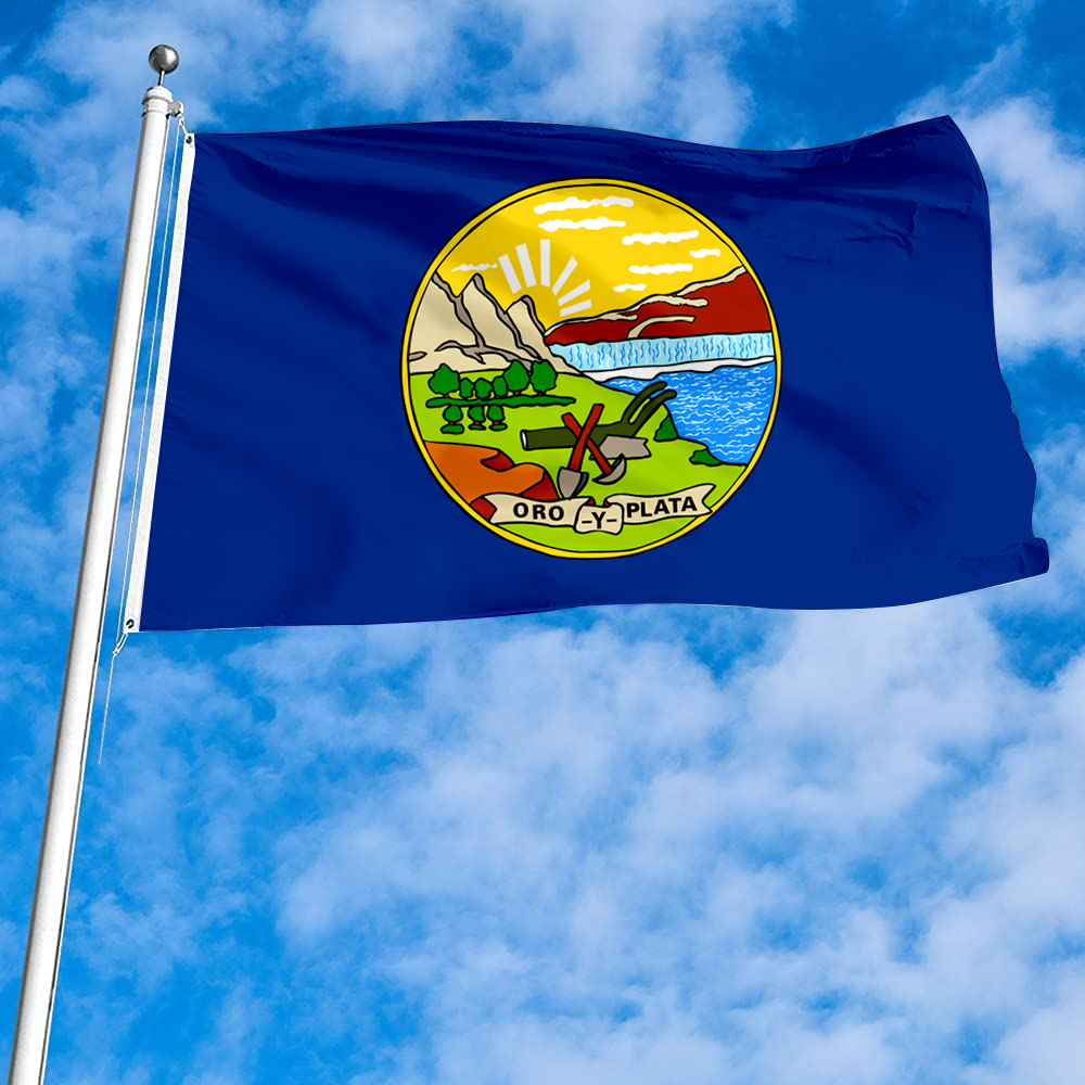 Fyon The United States Montana (1905–1981) Flag Banner