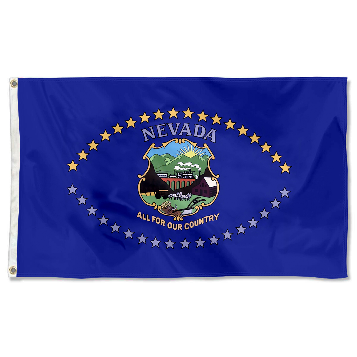 Fyon The United States Nevada (1915-1929) Flag Banner