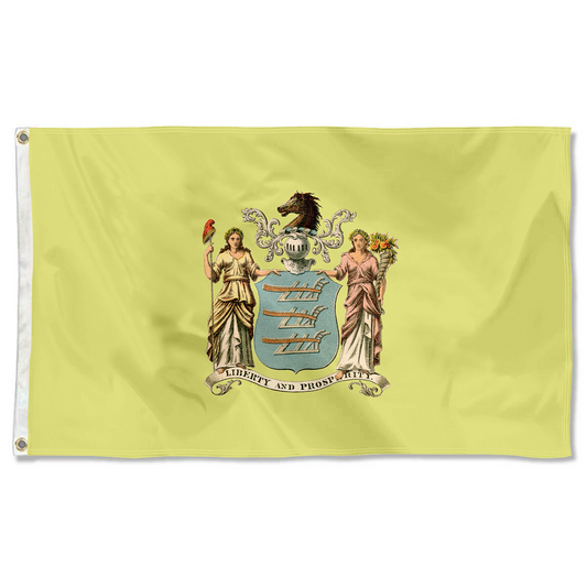 Fyon The United States New Jersey (1896–1965) Flag Banner