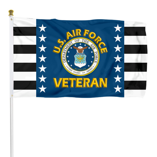 Fyon The United States U.S. AIR FORCE Veteran Flag Indoor and outdoor banner 33016