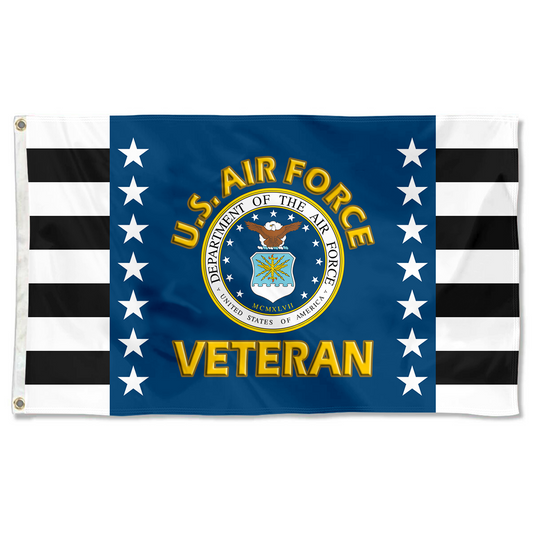 Fyon The United States U.S. AIR FORCE Veteran Flag Indoor and outdoor banner 33016