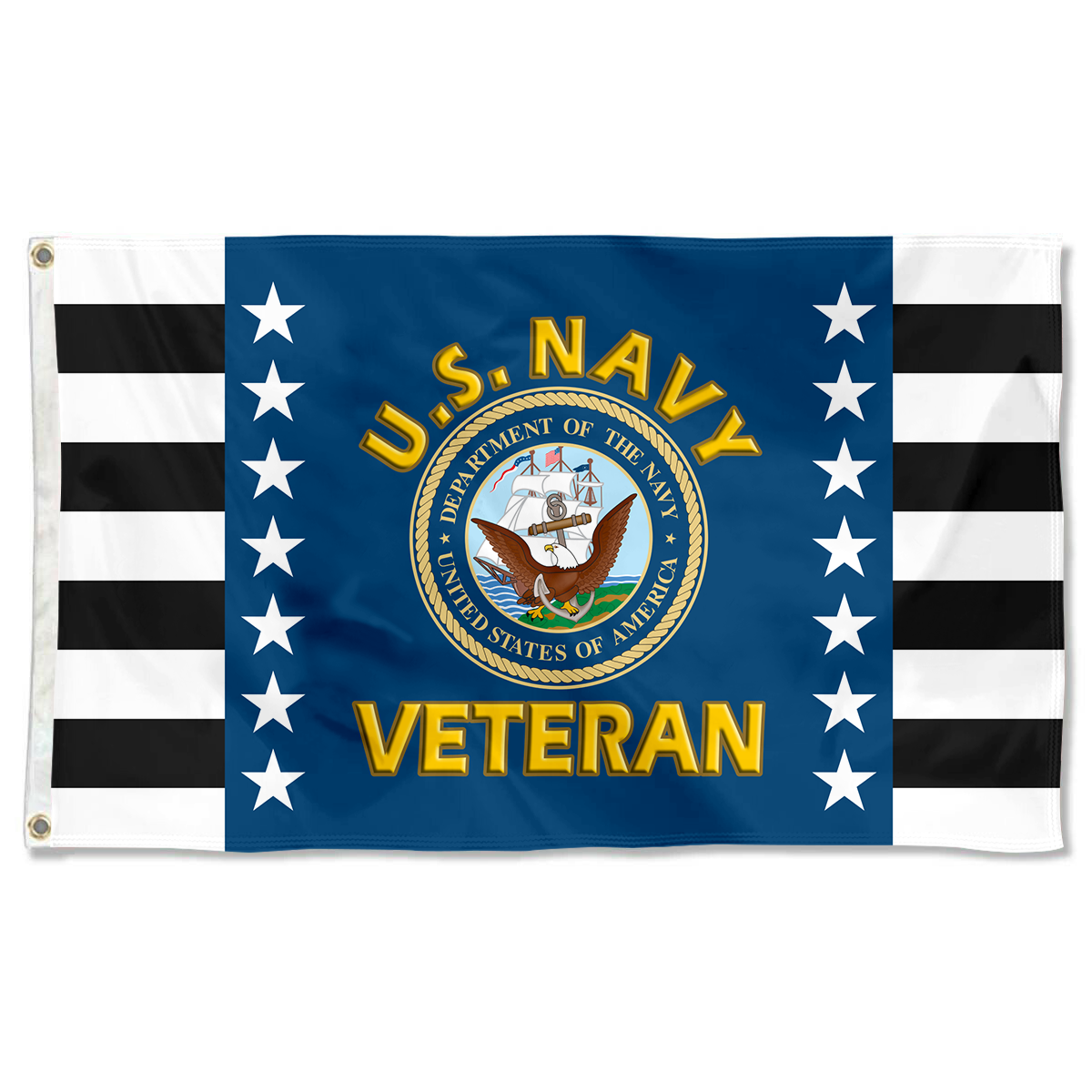Fyon The United States U.S. NAVY Veteran Flag Indoor and outdoor banner 33020