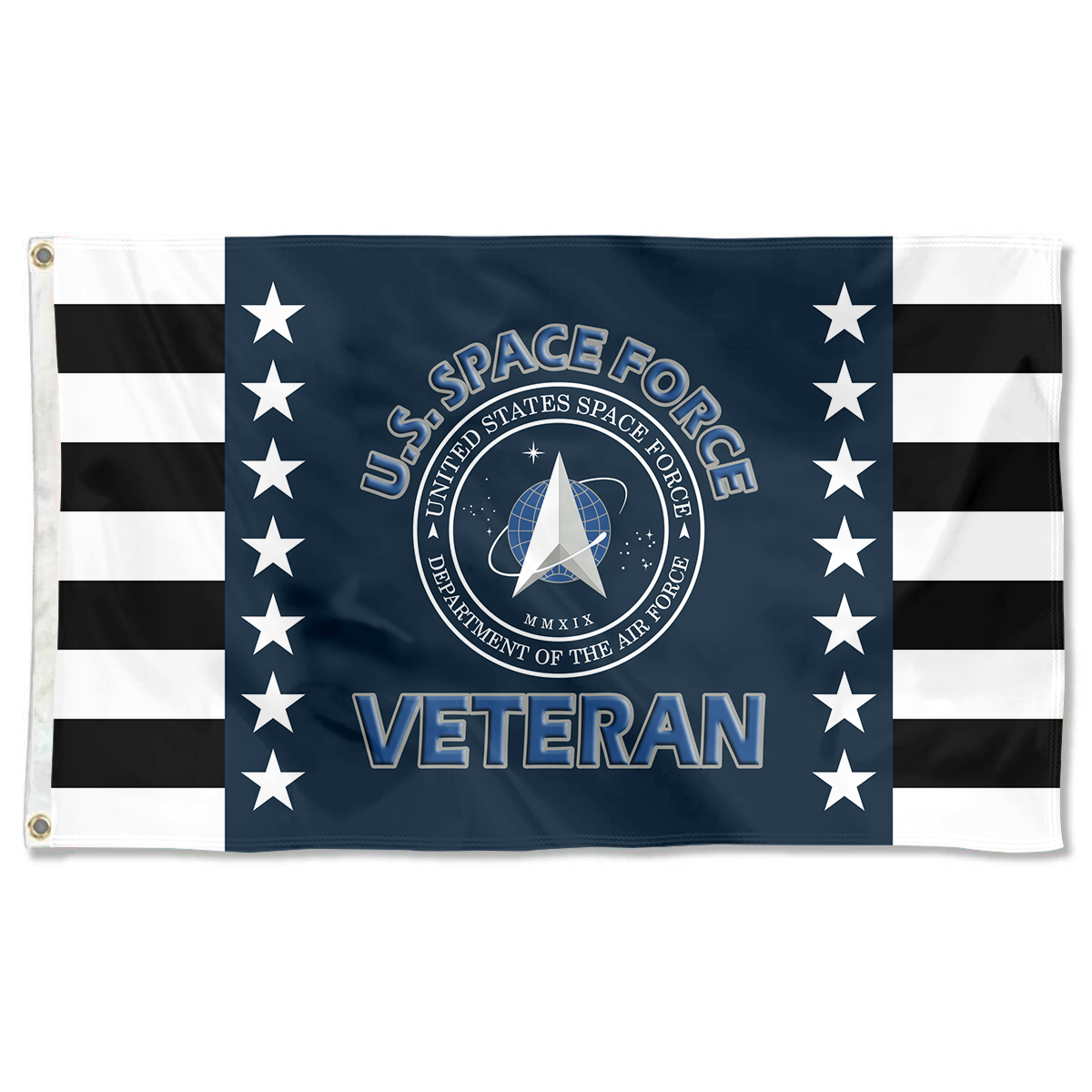 Fyon The United States U.S. SPACE FORCE Veteran Flag Indoor and outdoor banner 33021