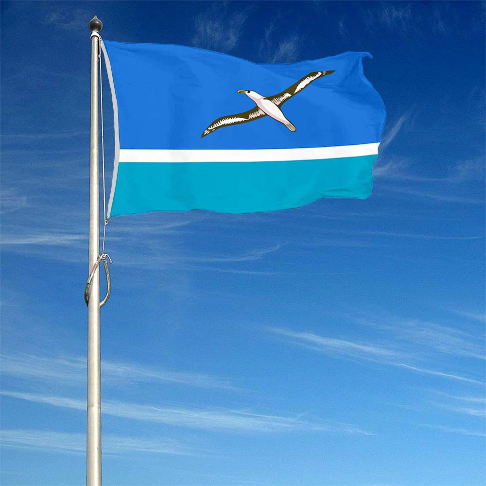 Fyon The United States the Midway Islands(local) Flag Banner