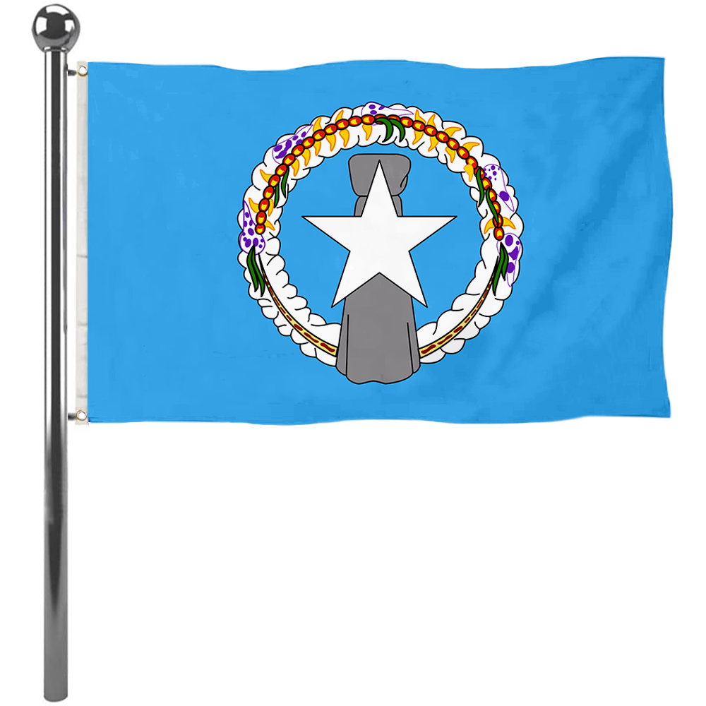Fyon The United States the Northern Mariana Islands(1976–1989) Flag Banner