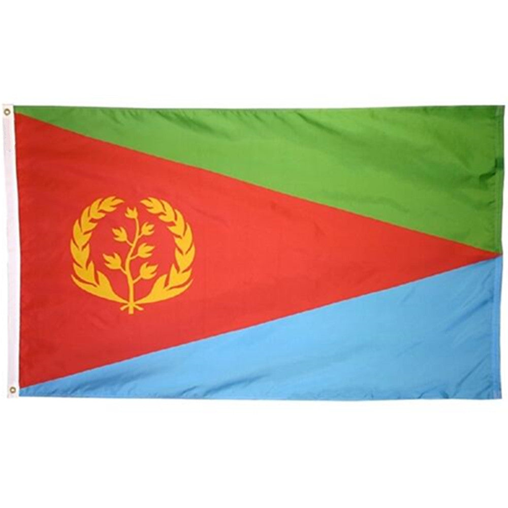 The current flag of Eritrea Flag Indoor and outdoor banner