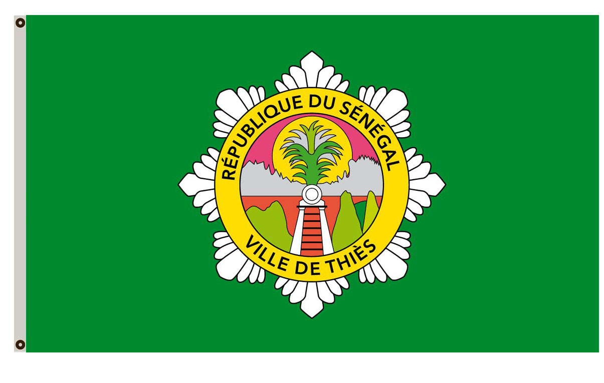 Fyon Thiès flag Senegal banner
