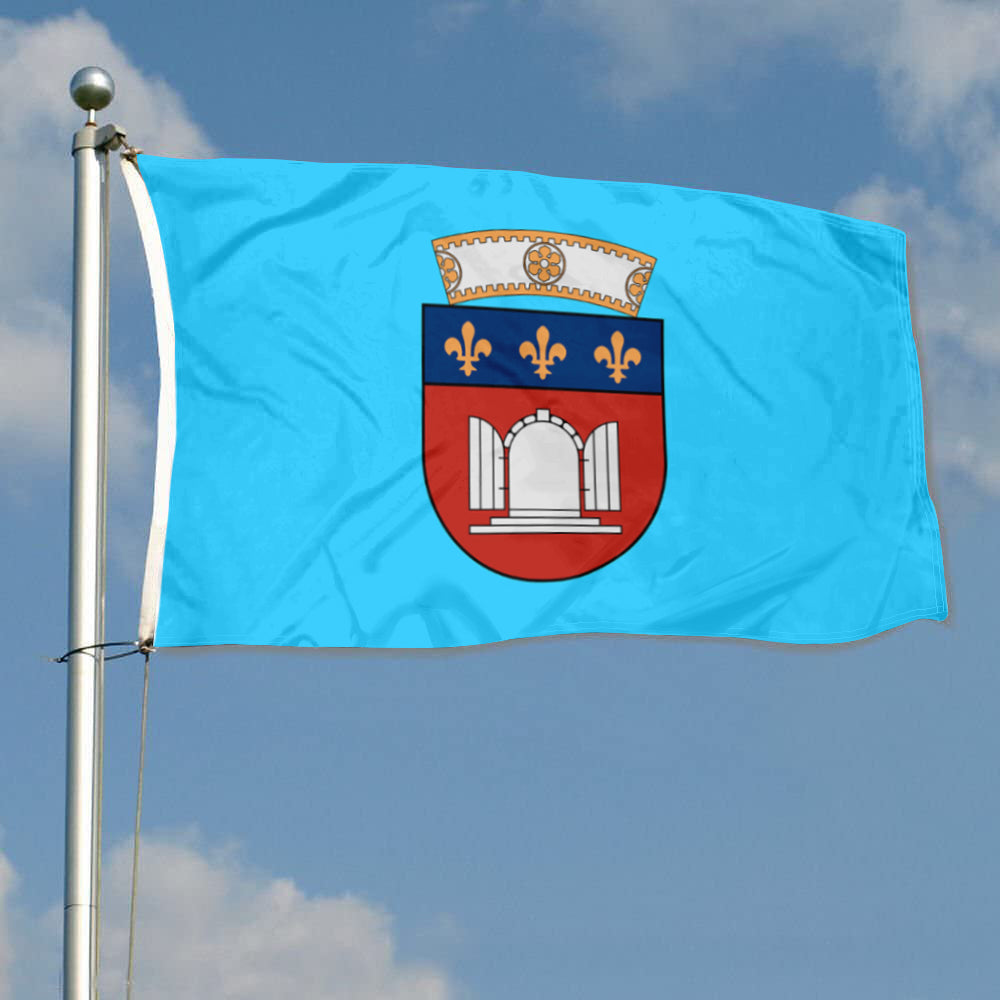 Fyon Tirana County, Albania Flag Indoor and outdoor banner