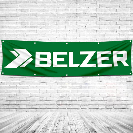 Fyon Tools Garage Shop Decor Banner Works for Belzer Flag 2x8 Feet