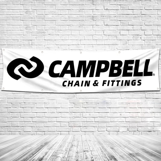 Fyon Tools Garage Shop Decor Banner Works for Campbell Flag 2x8 Feet