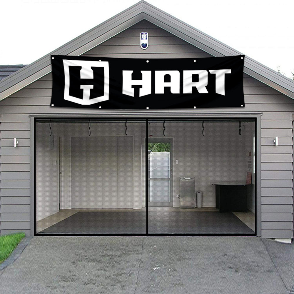 Fyon Tools Garage Shop Decor Banner Works for Hart Flag 2x8 Feet