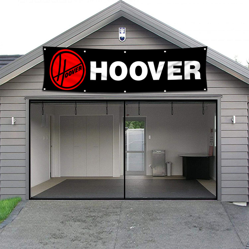 Fyon Tools Garage Shop Decor Banner Works for Hoover Flag 2x8 Feet
