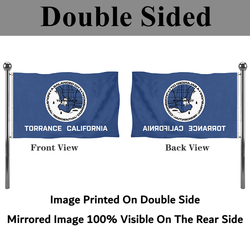 Fyon Torrance, California Flag Banner