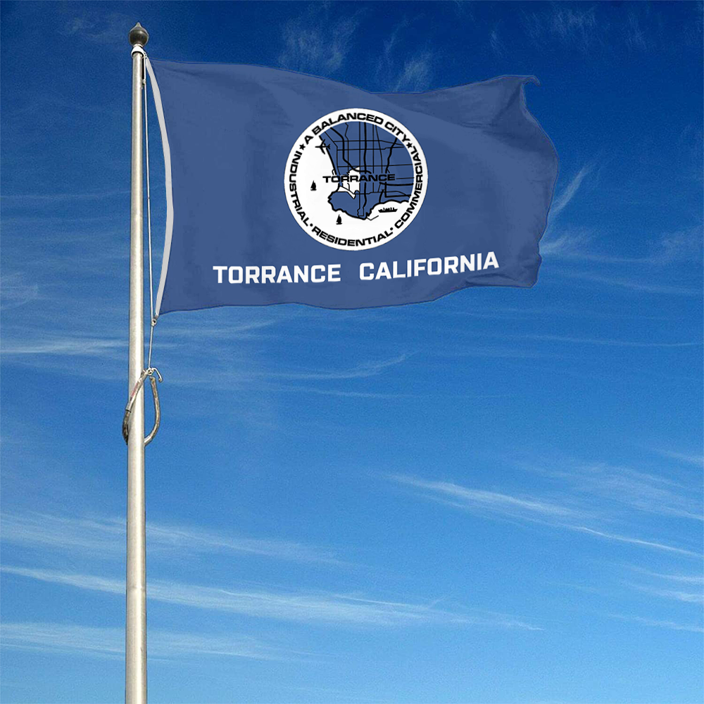 Fyon Torrance, California Flag Banner