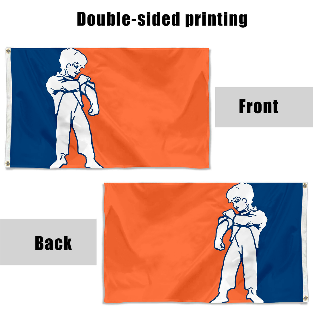 Fyon Town Orania in The Northern Cape flag Indoor and outdoor banner