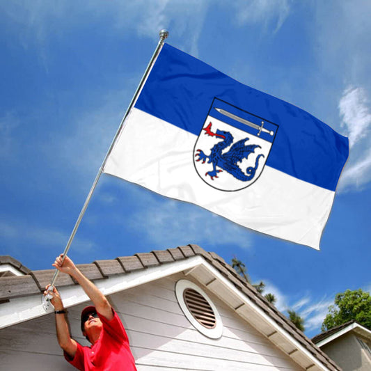 Fyon Town of Munster Oertze Flag banner