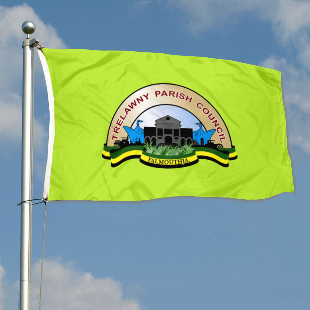 Fyon Trelawny Parish, Jamaica Flag  Indoor and outdoor banner