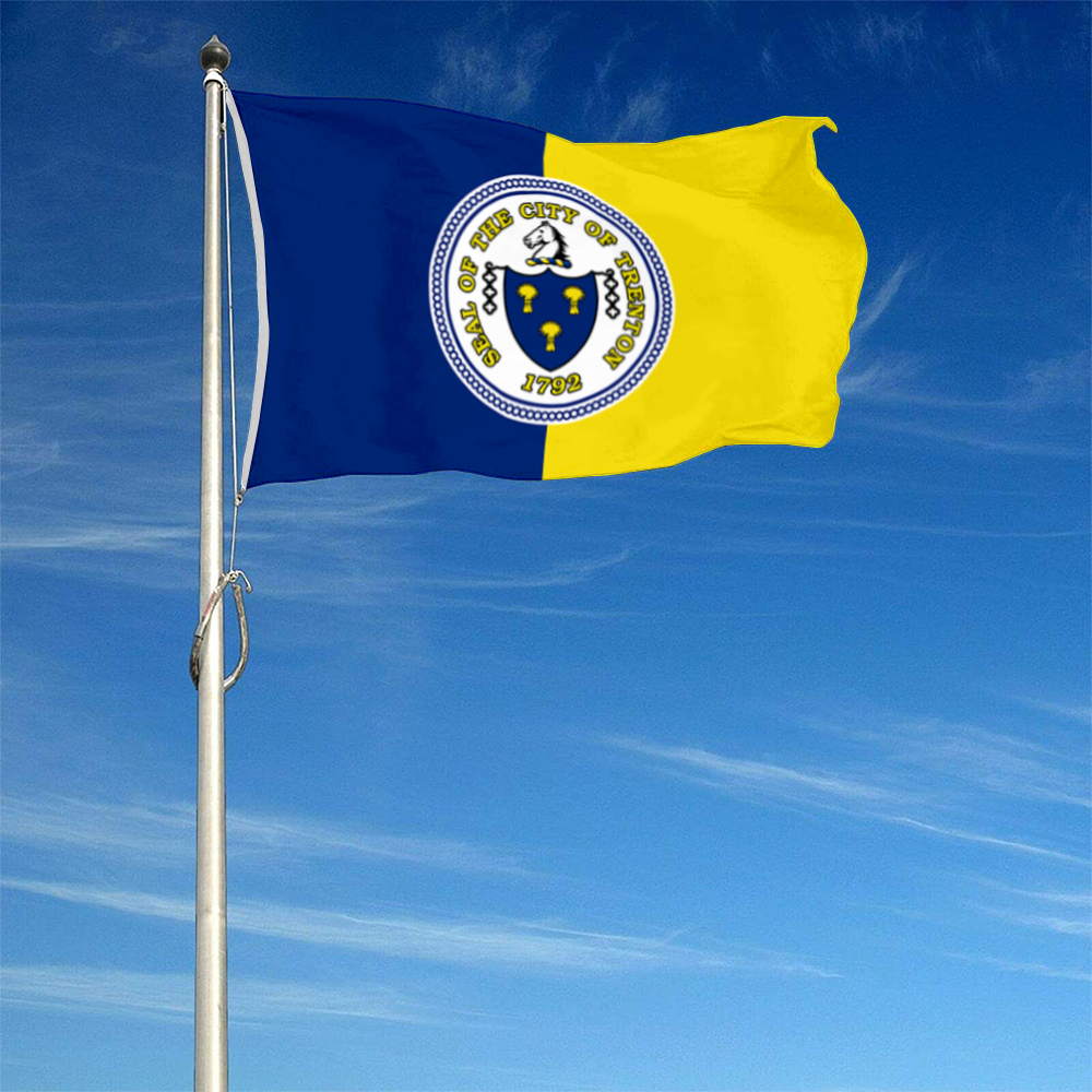 Fyon Trenton, New Jersey flag Banner