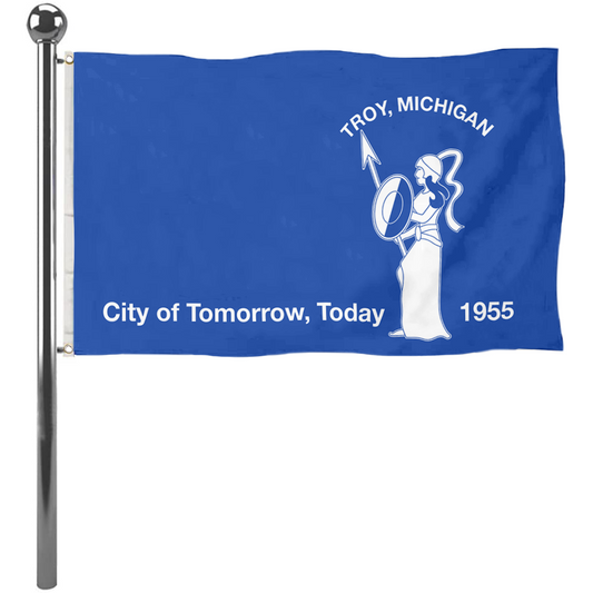 Fyon Troy, Michigan flag Banner