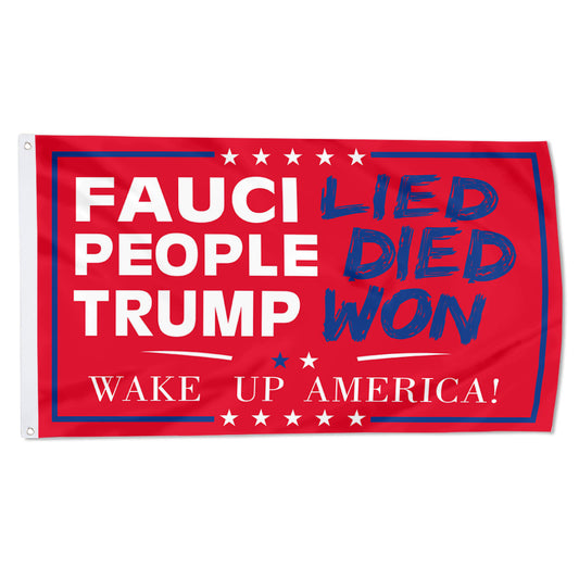 Fyon Trump Save America 2024 New Red Flag Banner
