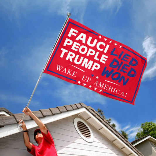 Fyon Trump Save America 2024 New Red Flag Banner