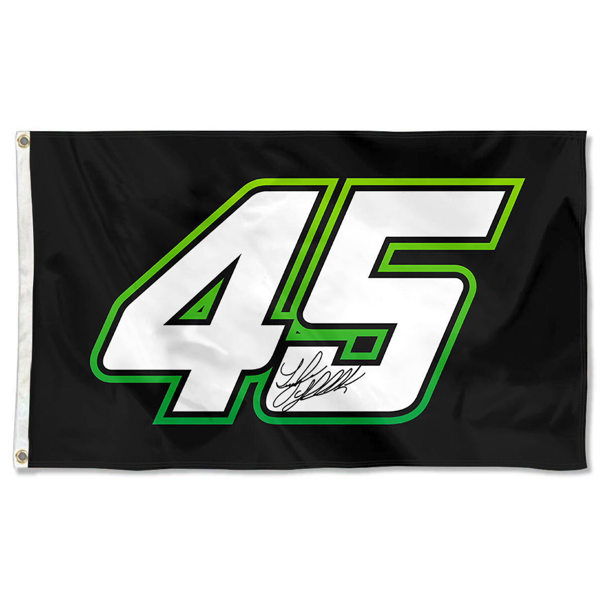 Fyon Tyler Reddick #45 Racing Car Flag Indoor and Outdoor Banner