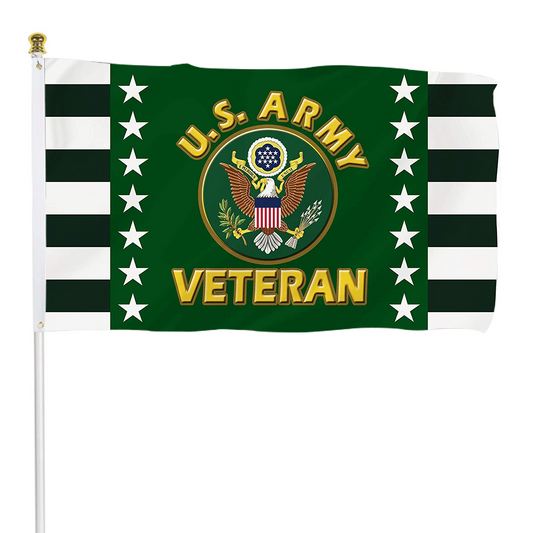 Fyon U.S. ARMY Veteran Flag Indoor and outdoor banner 33022