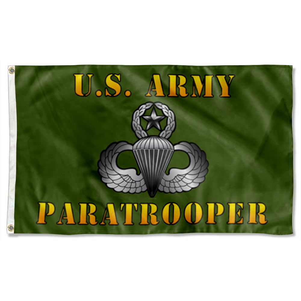 Fyon U.S. Army Master Paratrooper Flag Indoor and outdoor banner