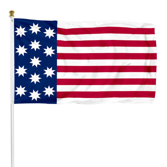 Fyon US 13 Star John Shaw Flag Banner