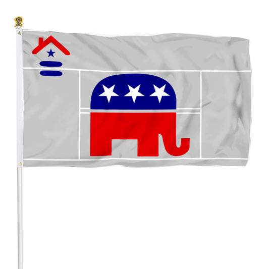 Fyon US Log Cabin Republicans Flag Banner