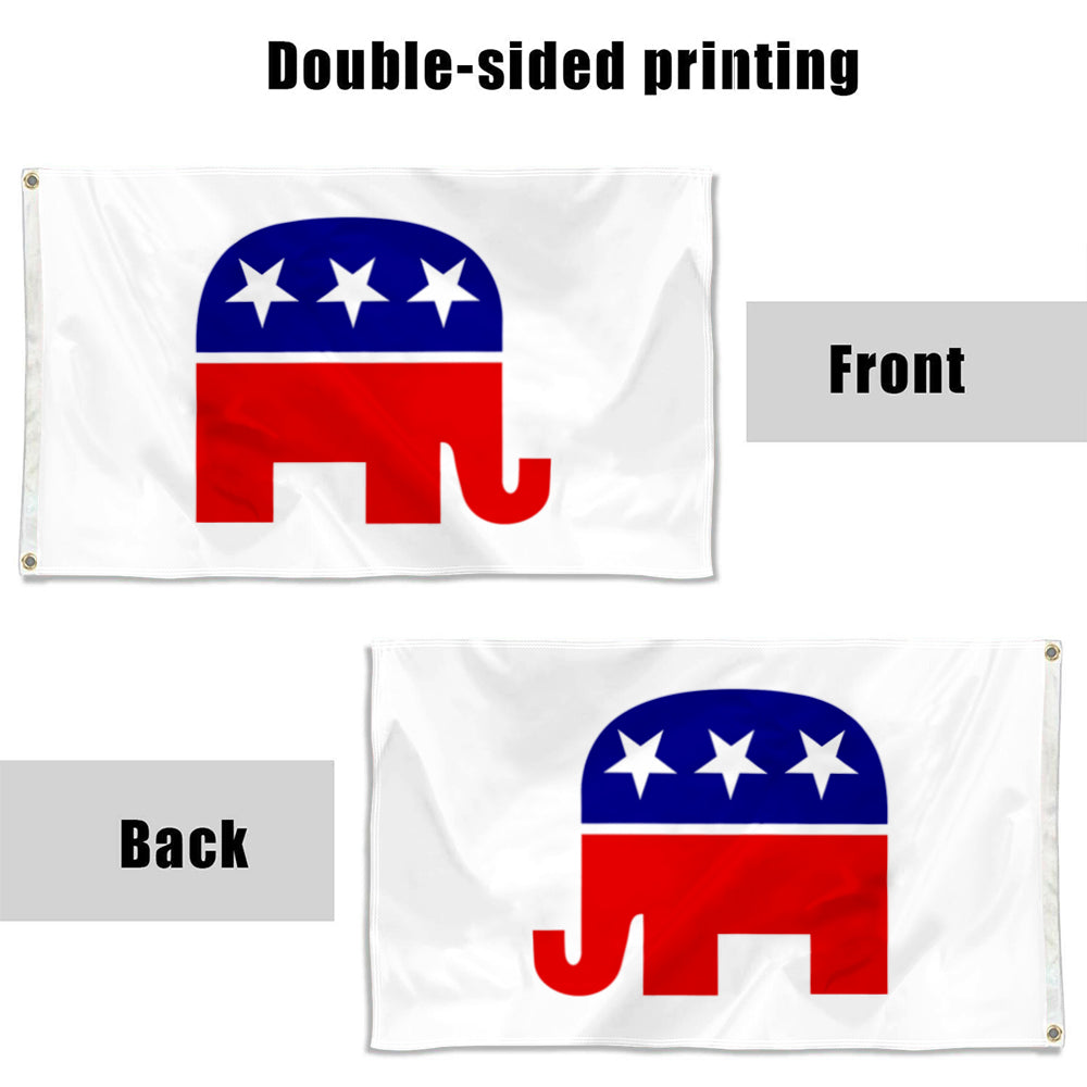 Fyon US Republican Party Flag Banner