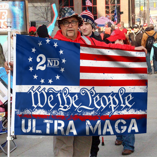 Fyon Ultra Maga We The People Flag Banner