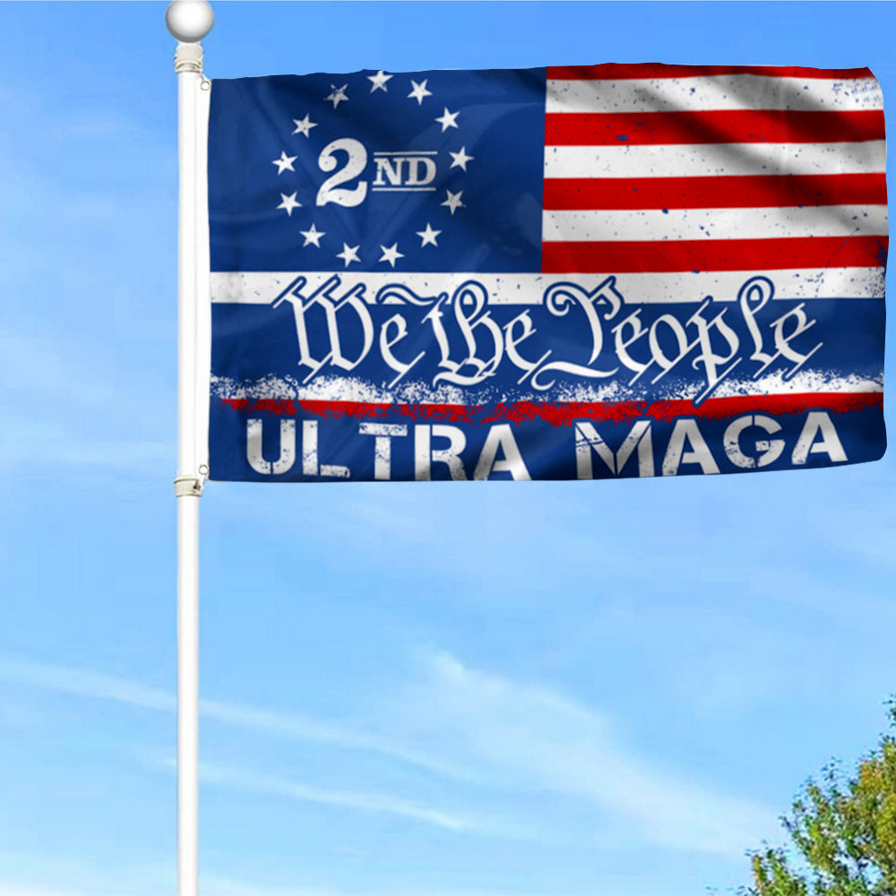 Fyon Ultra Maga We The People Flag Banner
