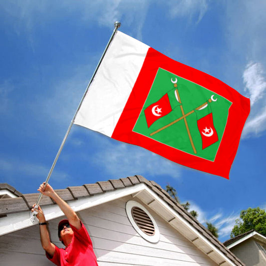 Fyon Umm Al Qawain City, United Arab Emirates Flag Indoor and outdoor banner