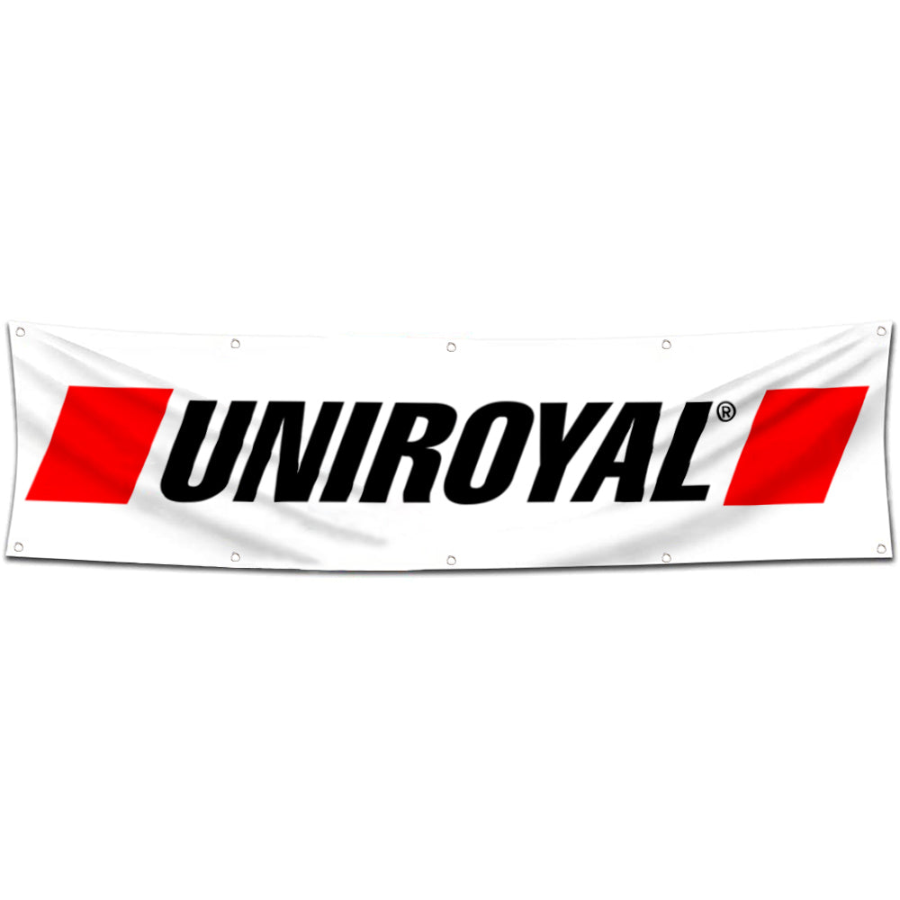 Fyon Uniroyal Automotive Tires Flag Banner 2x8 Feet