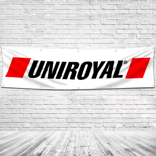 Fyon Uniroyal Automotive Tires Flag Banner 2x8 Feet