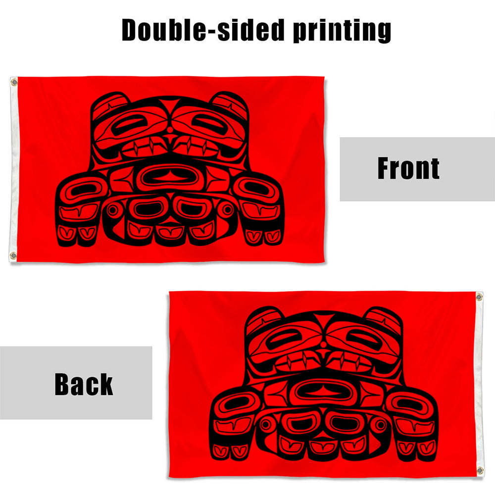Fyon Upper Skagit Tribe Sport College School Party Flag Banner