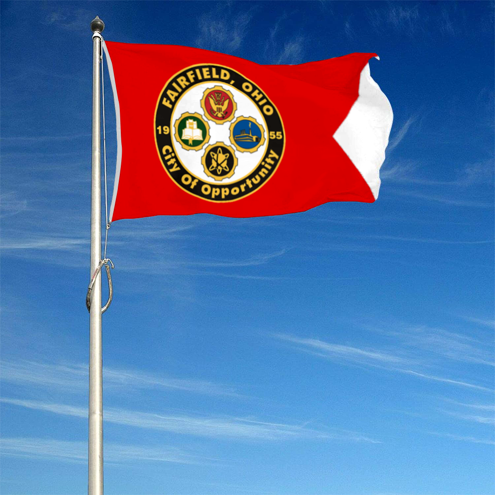 Fyon Us-ohffd, Ohio Flag Banner
