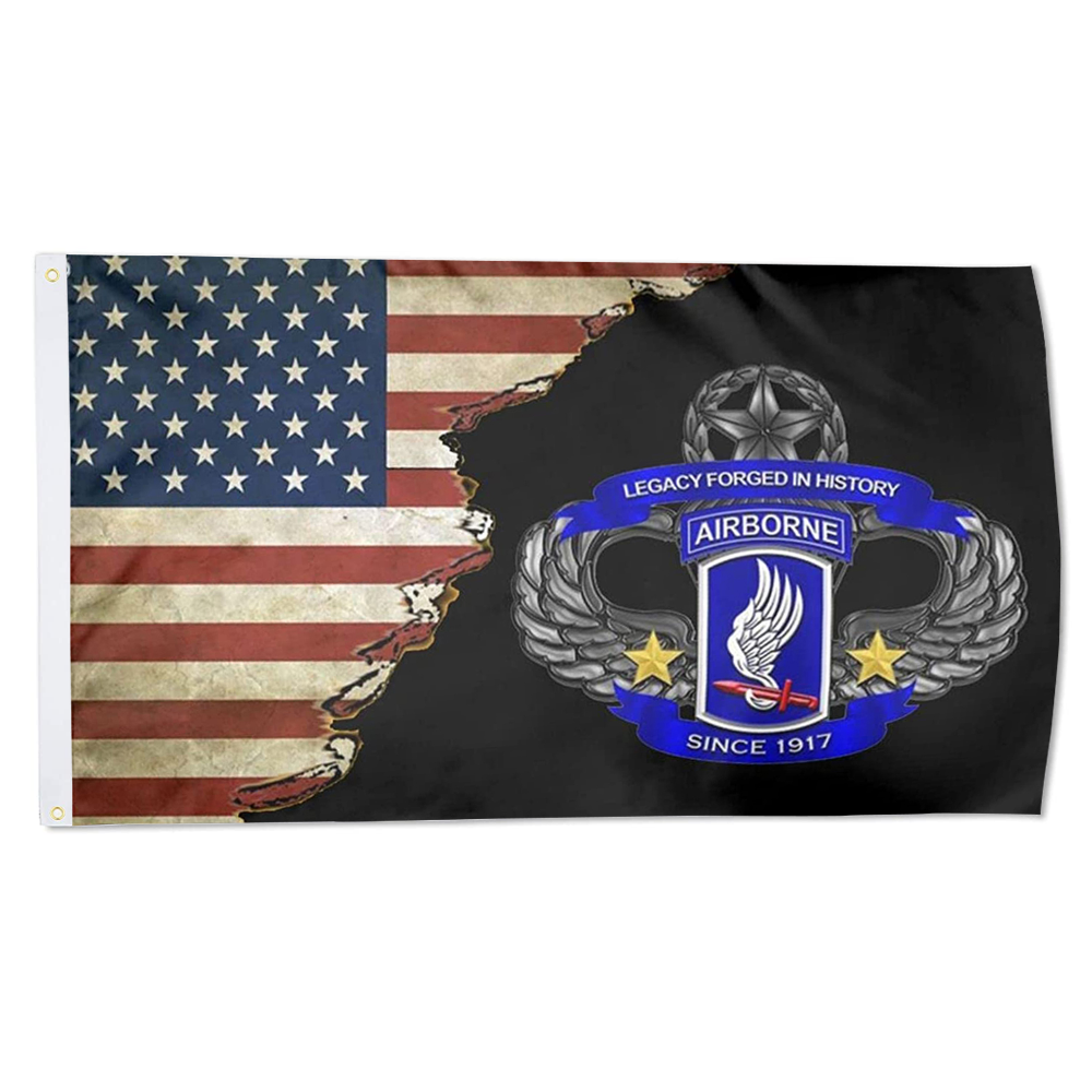 Fyon Us Army 173rd Airborne Brigade Flag Indoor and outdoor banner 2240912