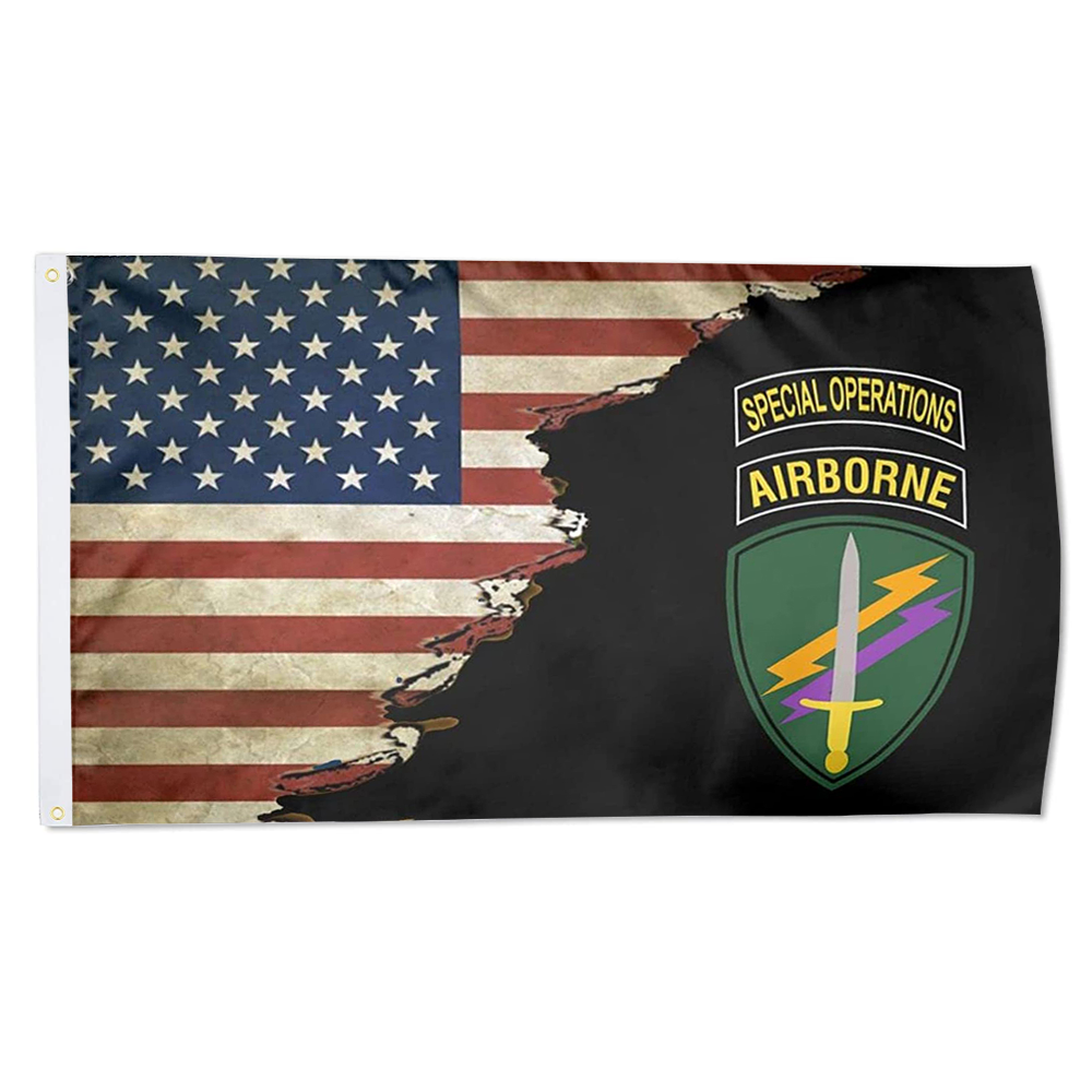 Fyon Us Army Civil Affairs and Psychological Operations Command Special Operations Flag Indoor and outdoor banner 2240914